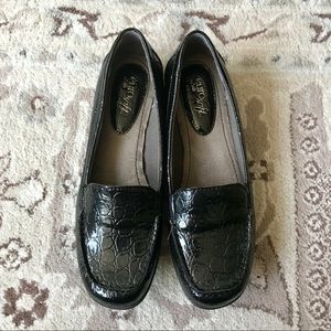 Brand New Never Worn Black Patent Leather Loafers